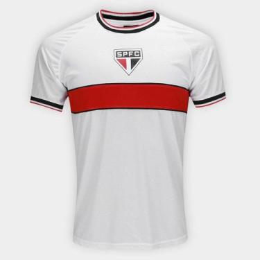 Imagem de Camisa São Paulo Block Masculina - SPR, Branco, G