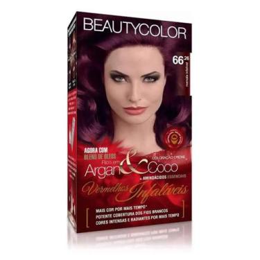 Imagem de Coloração 6626 Marsala Infalível Beauty Color - Beautycolor
