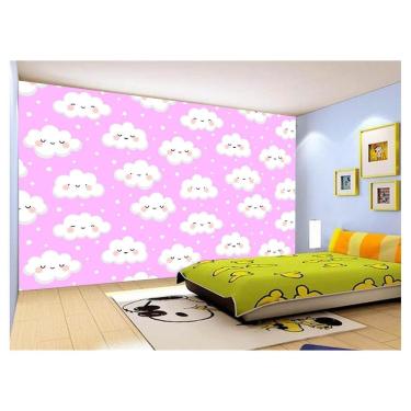 Imagem de Papel De Parede 3D Infantil Nuvens Babê Baby 3,5M Azs314