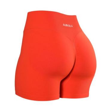 Imagem de Calções AUROLA Influence Compression Gym Orange L