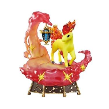 Imagem de Re-Ment Pokemon Starrium Collection, Miniature Display Diorama Figures, Collectible Character Set with Pikachu, Cleffa, Multiple Colors, 3 Inch Height (Ponyta)