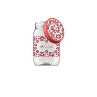 Imagem de Pote Mantimento Lisboa Açúcar 1,7L em Plástico ( 31531 )