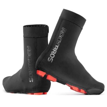 Imagem de Capas para sapatos de ciclismo ROCKBROS Warm Water Resistant S Black
