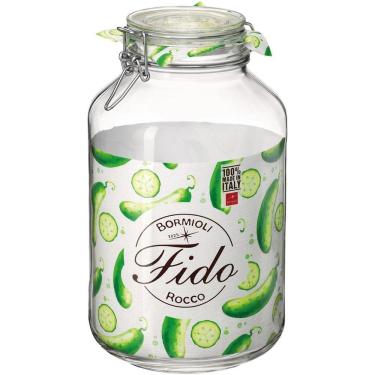 Imagem de Bormioli Rocco Fido Pote Hermético 28X16X16Cm 4L Vidro Transp