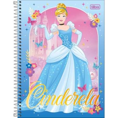 Imagem de CADERNO CAPA DURA UNIVERSITÁRIO PRINCESAS DISNEY FIT 1M 80FL