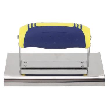 Imagem de Espátula de Canto de Parede Espátula de Aço Inoxidável Portátil Acabamento Plano Espátula de Canto de Parede Com Alça Macia para Projeto de Construção