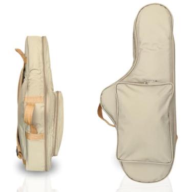 Imagem de Capa Bag Mochila Super Luxo para Sax Alto Estofada Acolchoada com Espuma, Revestida e Almofadada, Estojo Mochila para Saxofone Alto, Proteção Premium