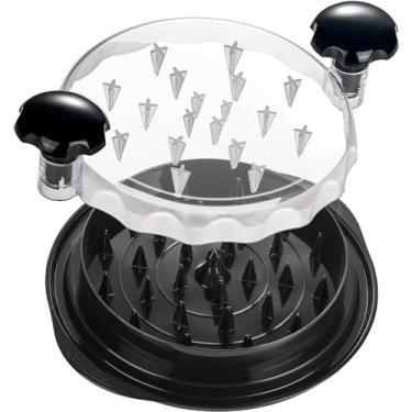 Imagem de Ferramenta de Desfiamento Frango 12 polegadas Atualizada Desfiador Carne Visível com Design Torção 4 Rolamentos Alça Ergonômica Base Super Anti-Deslizante Lavável na Máquina Lavar Pratos Resistente ao