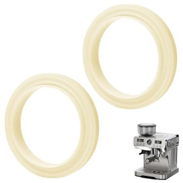 Imagem de 2 peças de anel de vapor de silicone de 54 mm, anel de vedação de junta de substituição, compatível com acessórios de peças de máquina de café expresso Breville 878/870/860/840/810/500/450/Sage500/870