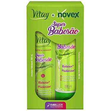 Imagem de Embelleze Kit Shampoo + Condicionador 300Ml Super Babosão Novex