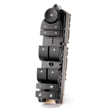 Imagem de 20835553 Interruptor de janela elétrica mestre lado do motorista para Chevy Silverado Avalanche Suburban 1500 2500 3500 Cheyenne Tahoe GMC Sierra Yukon XL, controle de interruptor de fechadura de