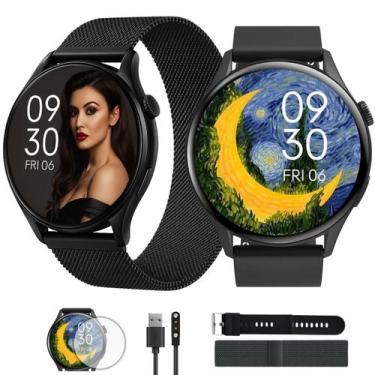 Imagem de Smart Watch Premium Masculino Feminino Relógio 3 Pulseiras - 01Smart, 
