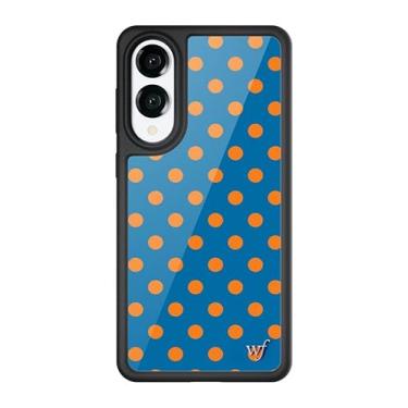 Imagem de Wildflower Capas - Compatível com Samsung Galaxy S25 Edge | Amortecedor preto protetor, certificado de teste de queda de 1,2 m, pequenas empresas de propriedade feminina | Pontos pontilhados clássicos