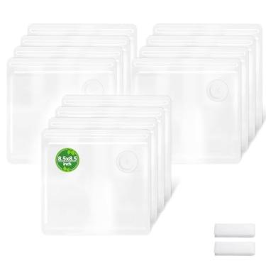 Imagem de FIRAWER Sacos de selagem a vácuo reutilizáveis – Livre de BPA, sacos de armazenamento de alimentos à prova de vazamento para Sous Vide, freezer e preparação de refeições | Compatível com a maioria dos