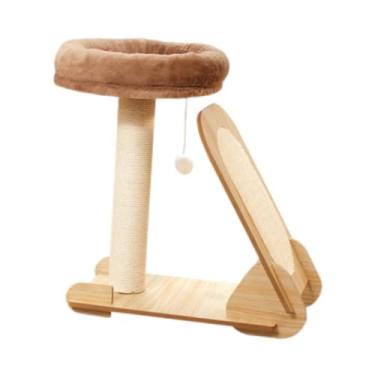 Imagem de Bothyi Cat Tree Condo Activity Center Brinquedo para gatos para gatos internos Móveis de proteção Torre de jogos Poste de arranhar para gatos Relaxando