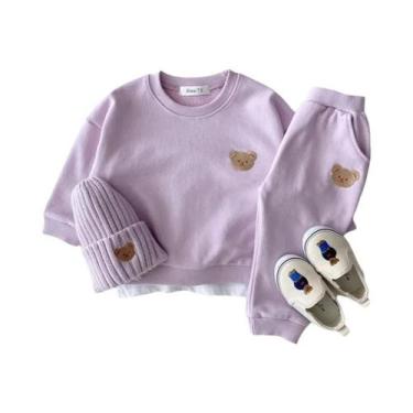 Imagem de Conjunto De Roupas De Outono Para Bebês Meninos E Meninas, Moletom Esp