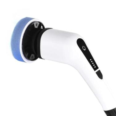 Imagem de Esfregão Elétrico Sem fio Escova 9 Em 1 Recarregável De Limpeza Ajustável Janela Banheiro E CozinhaGiratória