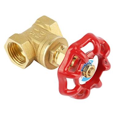 Imagem de Generic Válvula de Eclusa Rotativa de Latão Resistente e Durável para água, óleo, Gás, Válvula de Gaveta DN15, Equipamento Mecânico, Equipamento Químico, Industrial, Abastecimento de água e de