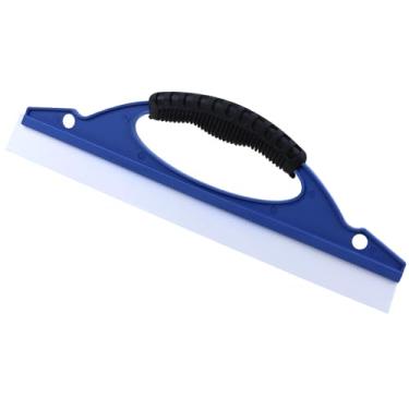 Imagem de Hovom Rodo de silicone para lavagem de carro, secador de carro com alça, lâmina flexível, ferramenta de raspador de água automotiva, ferramenta de limpeza de limpador de água para janela de veículo