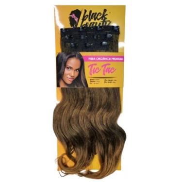 Imagem de Aplique Tic Tac Orgânico Ondas Tamanho 75Cm - Black Beauty, 1B/27