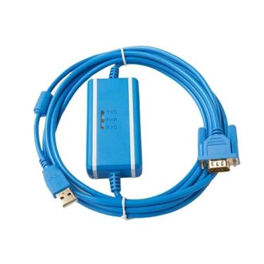 Imagem de Aoleaby Cabo de programação PLC, USB-PPI adequado para S7-200, cabo de comunicação USB PPI, 6ES7 901-3DB30-0XA0 Linha de download MPI (tipo isolado PPI)