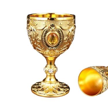 Imagem de Taças de Vinho - Flautas Europeias de Haste Metálica | Copo De Shot De Licor 30ml Para Whisky,Para Cocktail Bourbon Vodka Brandy Sake Cozinha Bar Jantares Feriados Casamentos Festas Aniversários