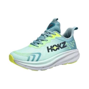 Imagem de Tênis Masculino Respirável Em Malha Para Corrida, Sola Grossa, Alta Qu