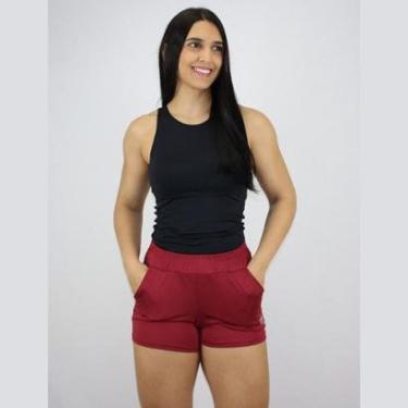 Imagem de Short Proteção Solar Fator +50 Saída Banho Academia Praia Premium-Feminino
