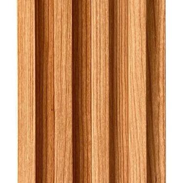 Imagem de Painel Ripado Eco Placa 290 x 16 x 2,5 cm WPC Carvalho - CLABE