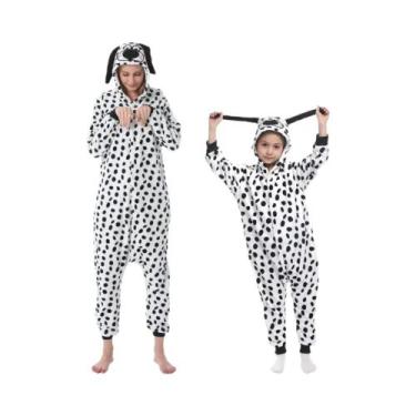 Imagem de Pijamas De Flanela Quentes Para Crianças, Pijamas De Inverno De Dalmat