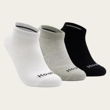 Imagem de Kit 6 Pares Meias Hoahi Soquete Algodão Cano Curto Baixo Masculina Mas