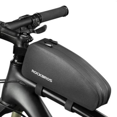 Imagem de Bolsa de bicicleta ROCKBROS Top Tube impermeável para bicicletas