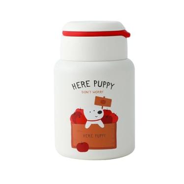 Imagem de Mini caneca de café de viagem, garrafa compacta isolada de 200 ml, garrafa isolada a vácuo de aço inoxidável 316, copo portátil à prova de vazamento (café)