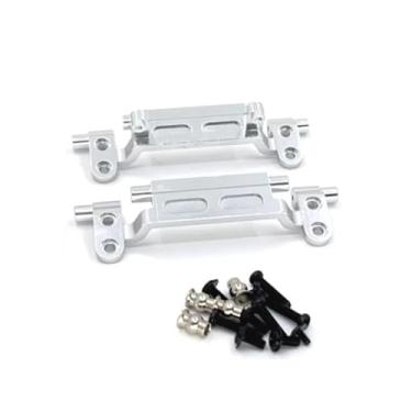 Imagem de MYHWDRNU Peças de carro RC compatíveis com MN78 1/12 RC Car Upgrades Peças Acessórios Metal Front e Rear Link Rod Mount Bracket Servo Mount Kits