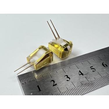 Imagem de MRY-SFW CY CYG118 1/350 alemão 128 mm/61 KM40 AA kit de modelo de arma antiaérea 12 peças/conjunto