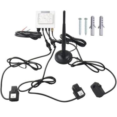 Imagem de ONEUNG Potente monitor medidor de energia WiFi adequado para eletricidade trifásica 80A Tuya Smart App