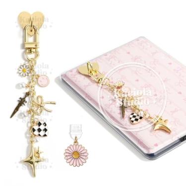 Imagem de Kaciola Correntes de berloque para Kindle, pulseiras fofas para telefone E-reader acessórios presente para leitores amantes de livros mulheres e homens, pingentes compatíveis com Kindle/E-Reader