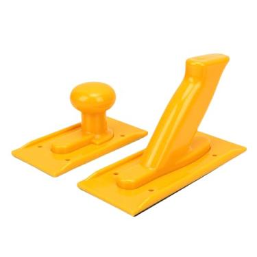 Imagem de OPPWONG 2 Peças de Alça para Carpintaria, Punho Arredondado e Angular, Textura Antiderrapante, Bloco de Segurança Com Design de Textura para Serra de Mesa Plaina de Serra de Fita