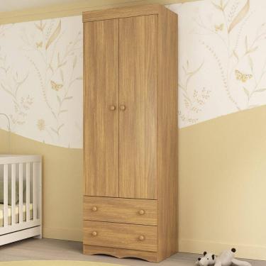 Imagem de Guarda-roupa Infantil 62cm 2 Portas e 2 Gavetas Realeza Multimóveis MP4451