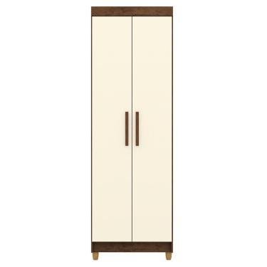 Imagem de Armario Multiuso 2 Portas 60 Cm Lin 10045 Imbuia Champanhe Vlr Imbuia Champanhe