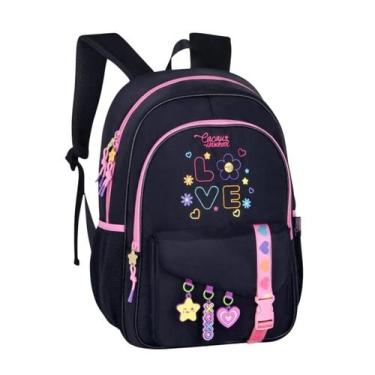 Imagem de Mochila Cacau Haxkar Youtuber Costas Escolar Passeio Meninas - Clio St
