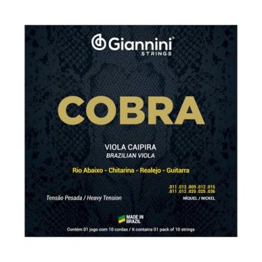 Imagem de Encord giannini cobra viola tensao pesada niquel rio abaixo  gesvnp