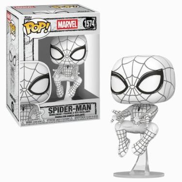 Imagem de Boneco Funko Pop Marvel Esboços - Homem-Aranha - Candide