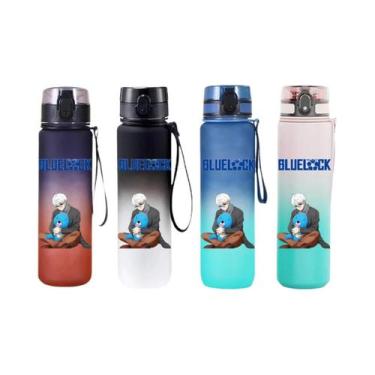 Imagem de Copo De Água Blue Lock Anime 650ML, Garrafa Esportiva Com Tampa Flip-t