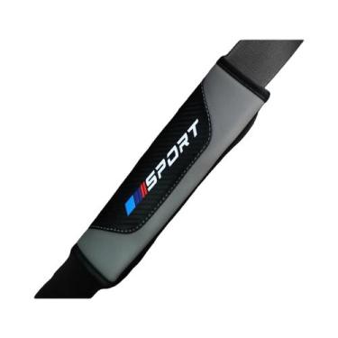 Imagem de Capas De Alça De Cinto De Segurança Em Fibra De Carbono (2 Peças) Para