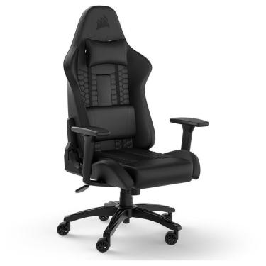 Imagem de Cadeira Gamer Corsair TC100 Relaxed Leatherette, Até 120Kg, Com Almofadas, Reclinável-Unissex