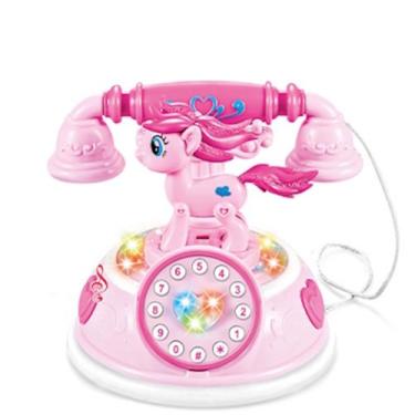 Imagem de Telefone de Brinquedo Infantil Musical com Luzes e com Boneca - Toy Ki