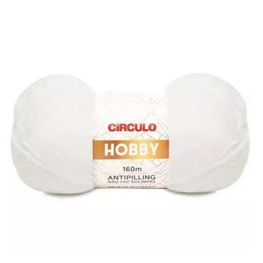 Imagem de Fio Hobby Círculo 160 Metros 100 Gramas Cor 0010 Branco