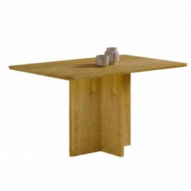 Imagem de Mesa de Jantar Moderna 4 Lugares Confortse Salinas 80x100cm para Apart