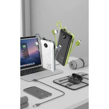Imagem de 2x Power Bank 20000mAh Carregador Rápido Portátil Display Pr - Congrat